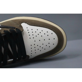 [B - Sneaker] Giày Sneaker Aj1 High Travis Scott Mocha Bản Cao Cấp FullBox