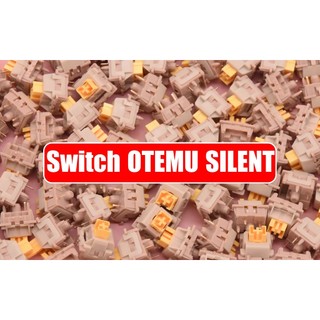 ( NEW)  Switch im lặng  Outemu Silent Crystal Peach V2 + Crystal Lime V2