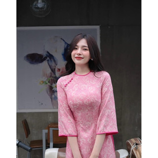 [Vai Ngoc Huy] LỤA GẤM MỚI- khổ 1m6: nền mịn , co giãn.