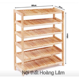 (Ship hoả tốc ) Kệ giầy dép dài 80cm,6 tầng