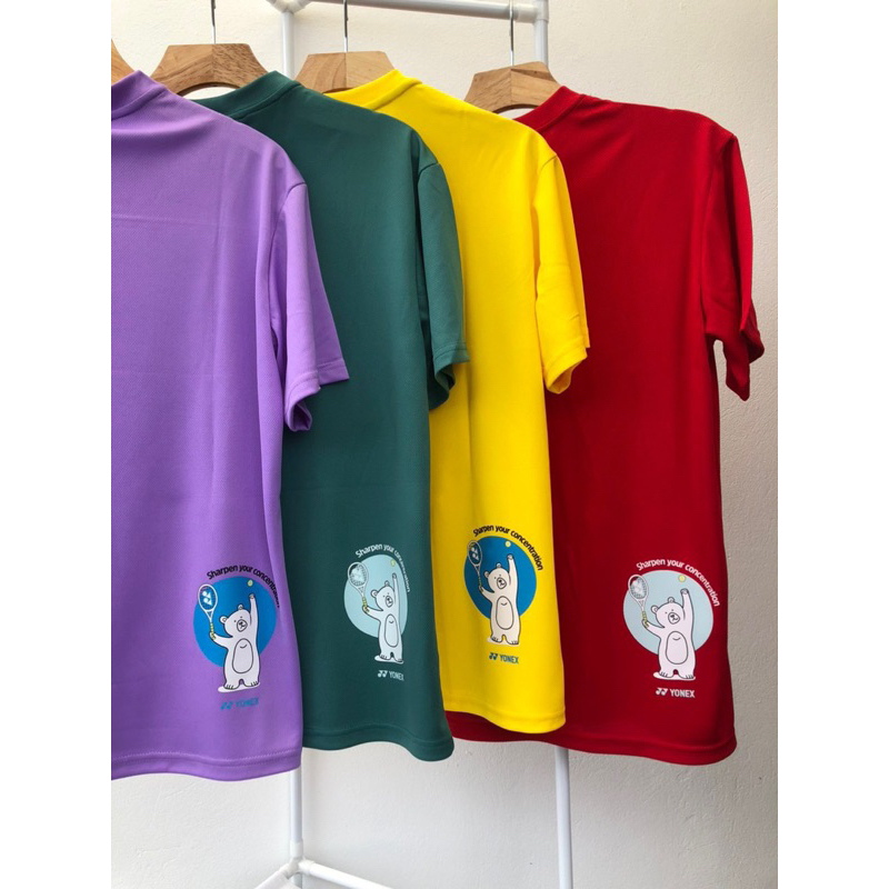 áo yonex gấu badminton siêu xinh😍