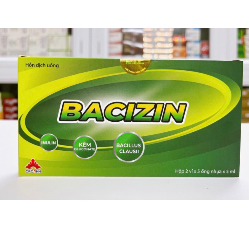 Men vi sinh Bacizin CPC1  HN cải thiện hệ vi sinh đường ruột cho cơ thể ( Hộp 10 ống)