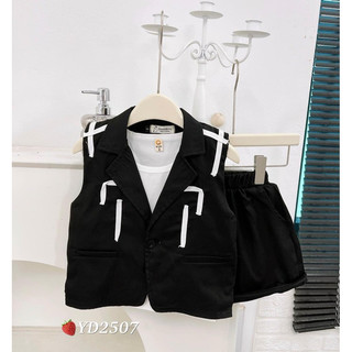 Sét vest 3 chi tiết bé trai