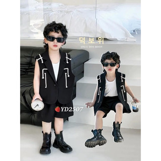 Sét vest 3 chi tiết bé trai