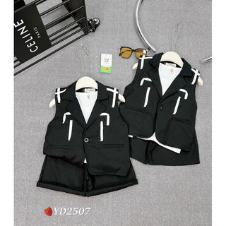 Sét vest 3 chi tiết bé trai
