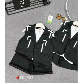 Sét vest 3 chi tiết bé trai