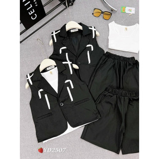 Sét vest 3 chi tiết bé trai