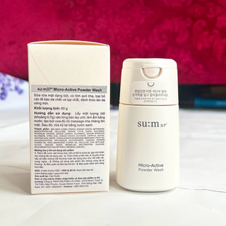 Tem lg vina - bột rửa mặt siêu mịn su:m37 micro-active powder wash