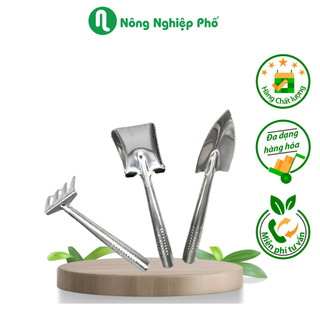 Bộ 3 dụng cụ làm vườn Inox