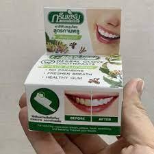 💋Kem tẩy trắng răng HERBAL CLOVE TOOTHPASTE Đất Nước Thái Lan 💋🌠𝙼𝚒𝚊 𝚂𝚝𝚘𝚛𝚎 🌠