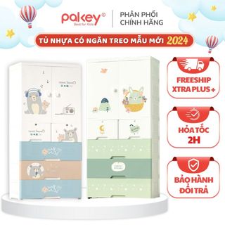 [HỎA TỐC] Tủ Cho Bé Có Ngăn Treo Tiện Lợi - Tủ Nhựa Đựng Quần Áo Có Bánh Xe Đa Năng Dễ Dàng Di Chuyển - Bảo Hành 6 Tháng