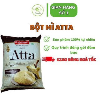 BỘT MỲ NGUYÊN CÁM ATTA RAJDHANI - bịch 5kg