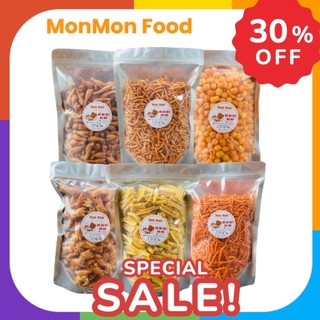 Combo 6 món đồ ăn vặt monmonfood tặng 1 món quà ( mua 6 được 7)
