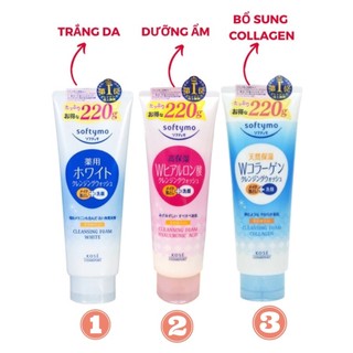 Sữa Rửa Mặt Kose Softymo Cleansing Foam 220g