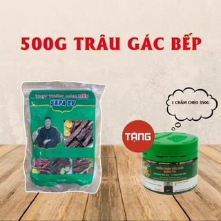 500g thịt trâu gác bếp tặng 1 lọ chẩm chéo 350g
