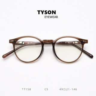 GỌNG KÍNH CẬN 7158 cốt kim loại form tròn gắn độ cận cao ok