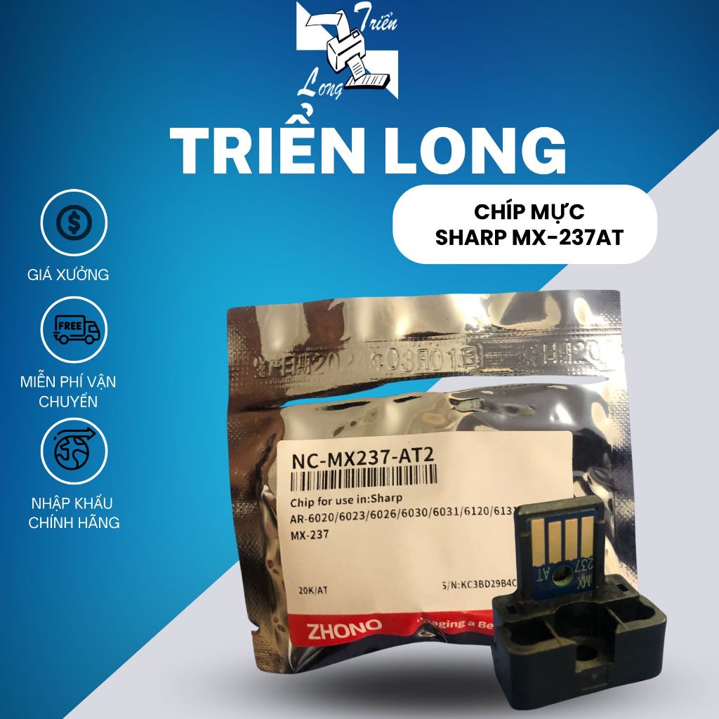 Chip Mực Sharp MX-237AT