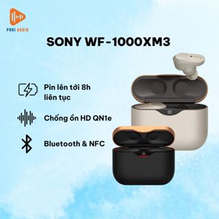 Puki shop / Tai nghe True Wireless Sony WF 1000XM3 - Tai nghe không dây Bluetooth - chính hãng
