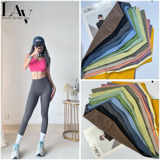 Quần tập yoga, gym legging nữ chất thun lạnh lulu mềm mịn co giãn - LAV Activewear
