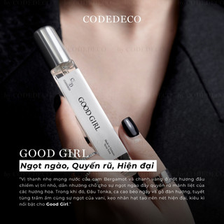 Tinh dầu nước hoa CODEDECO Good Girl 10ml dạng xịt