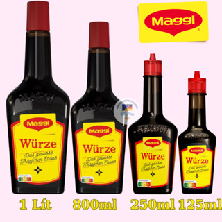 Nước tương Maggi wurze 1Lit, 800ml, 250ml, 125ml - Đức