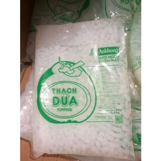 Thạch dừa giòn loại ngon - thạch Trà Sữa (Bịch 2kg)