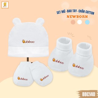 Set bao tay chân và nón Babiboo nhiều mẫu cho bé