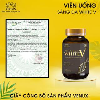 Viên uống trắng da mờ nám WhiteV