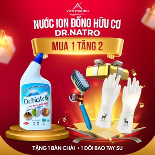 DrNatro Nước ion Đồng Hữu Cơ - Tẩy Sạch Rong Rêu, Cặn Canxi trong ấm đun siêu tốc, Ron Gạch, Vết Rỉ Sét, Vết Bám Xi Măng