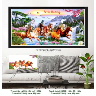(TH) Tranh thêu chữ thập mã đáo thành công 3D 222979, LV3270, LV3370, LV3441, LV3359, 223221.