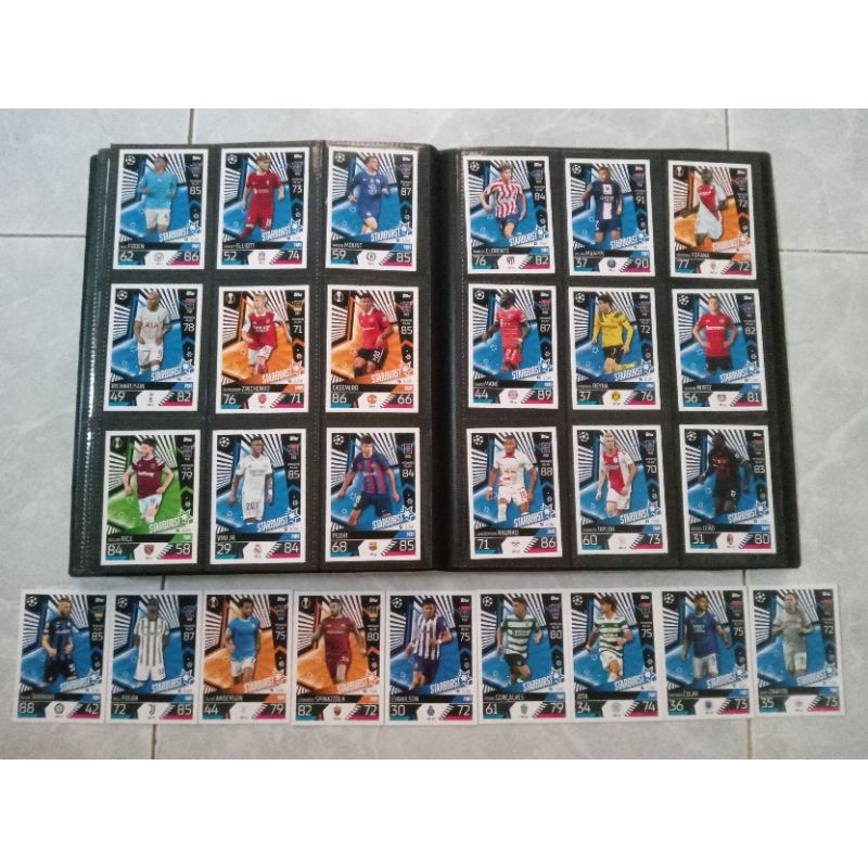 Set thẻ cầu thủ Match Attax