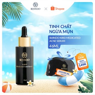 Serum tinh chất giảm mụn BIJINDO KIREI Medicated Acne Serum, giảm mụn, nuôi dưỡng da sáng khỏe 46ml