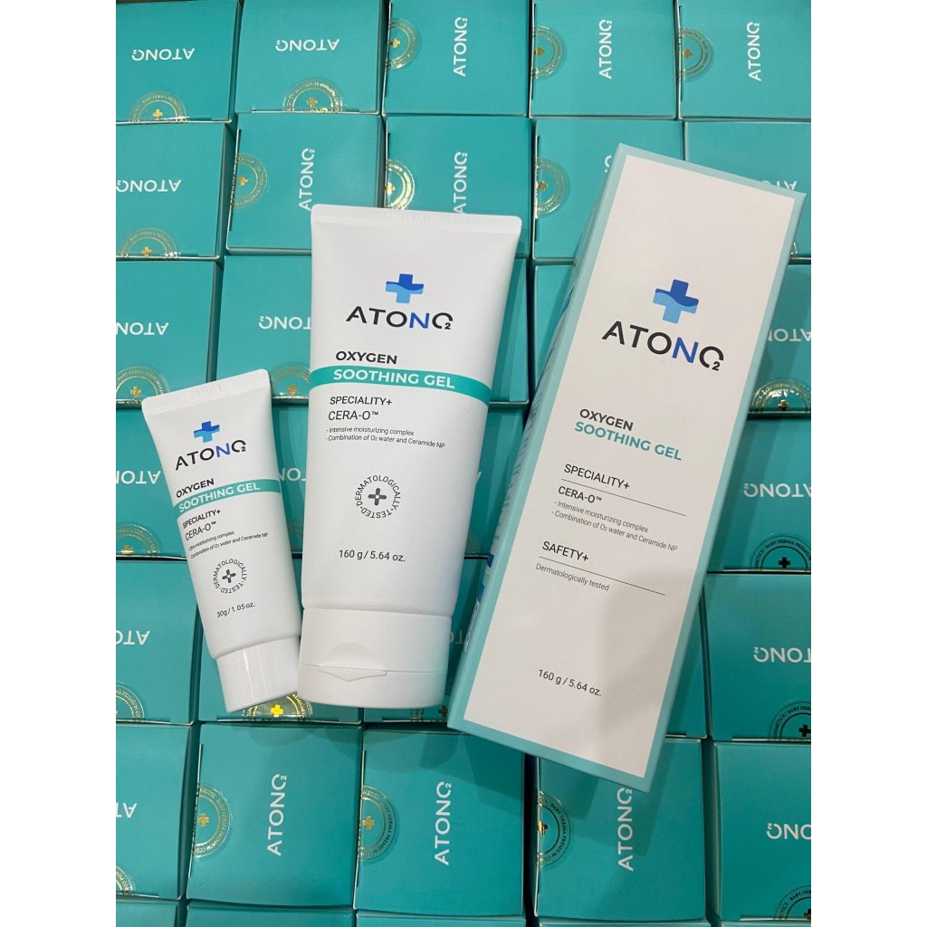 Sữa dưỡng ẩm dịu da hữu cơ Oxygen SOOTHING GEL ATONO2 cho bé 0m+