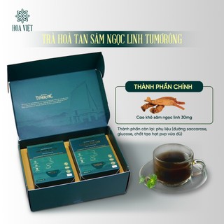 [HỘP MỚI] TRÀ HÒA TAN SÂM NGỌC LINH TU MƠ RÔNG (hộp mới 50 gói x 3g)