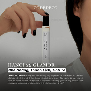 Tinh dầu nước hoa nữ CODEDECO Hanoi 29 Glamor 10ml dạng lăn