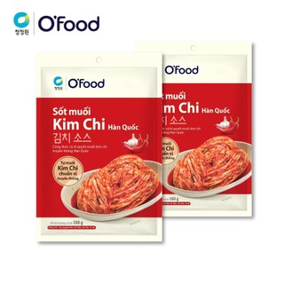 1 Thùng sốt muối kim chi 180gr o'food. Date mới