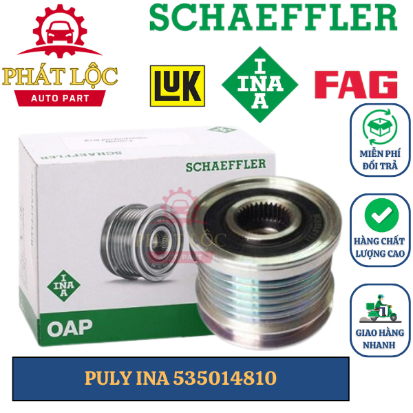 Puly máy phát Nissan Xtrail T32 2.0 2015-2020 (INA chính hãng)