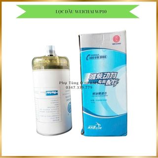 Lọc nhiên liệu (lọc dầu) động cơ Weichai WP10. Mã số 612630080205, BF12999-O, FS36216