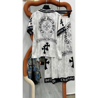 Đồ bộ- set ngủ mặc nhà pijama Cham ghi lụa xước mát