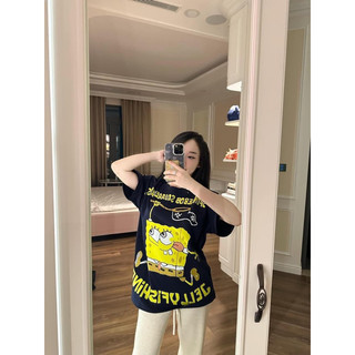 Áo Thun Cartoon Nhiều Mẫu Hottrend 2024 cotton 2 chiều hottrend 2024 vải 100% cotton - hàng full bọc tag