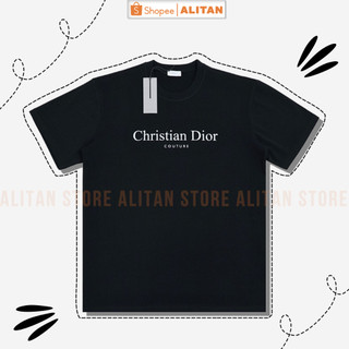 Thun Christiann Di.0r Couture Nam Nữ LA VIENA Form Rộng Siêu Cá Tính Chất Vải Cotton 100% Thêu Cổ - AT12