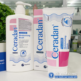 Sữa tắm dưỡng ẩm Ceradan cho trẻ em và người lớn - Ceradan Moisturising Body Wash