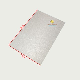 10 tấm chắn sóng lò vi sóng 10x15cm dày 0.5mm