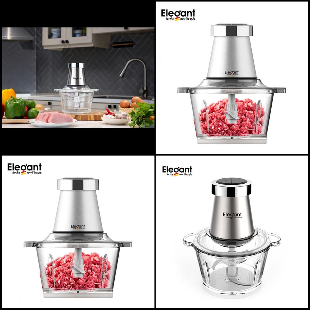 Máy xay thịt đa năng Elegant FC J08 cao cấp