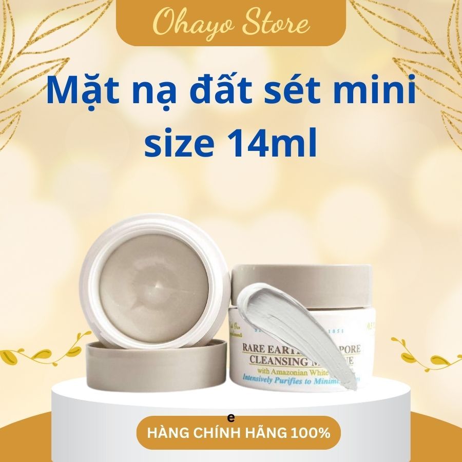 Mặt Nạ Đất Sét  mini_Mặt Nạ Đất Sét_Mặt Nạ Ngệ 14ml( mini size)