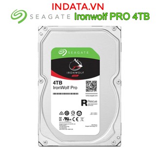 Ổ cứng HDD chuyên dụng cho NAS Seagate Ironwolf Pro 4TB SATA 7200rpm 256MB Cache chính hãng