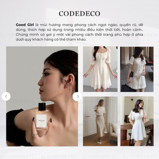 Tinh dầu thơm CODEDECO Good Girl 50ml