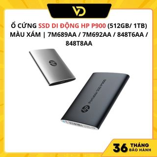Ổ cứng ssd di động hp p900 màu xám | 7m689aa / 7m692aa / 848t6aa / 848t8aa