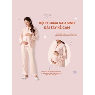 Bộ đồ bầu sau sinh cho mẹ mặc ở nhà đi chơi xinh NOUS thoáng mát co giãn đa chiều