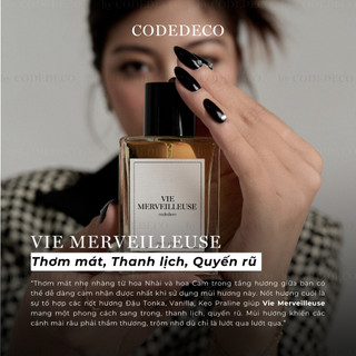 Tinh dầu nước hoa nữ CODEDECO Vie Merveilleuse 50ml